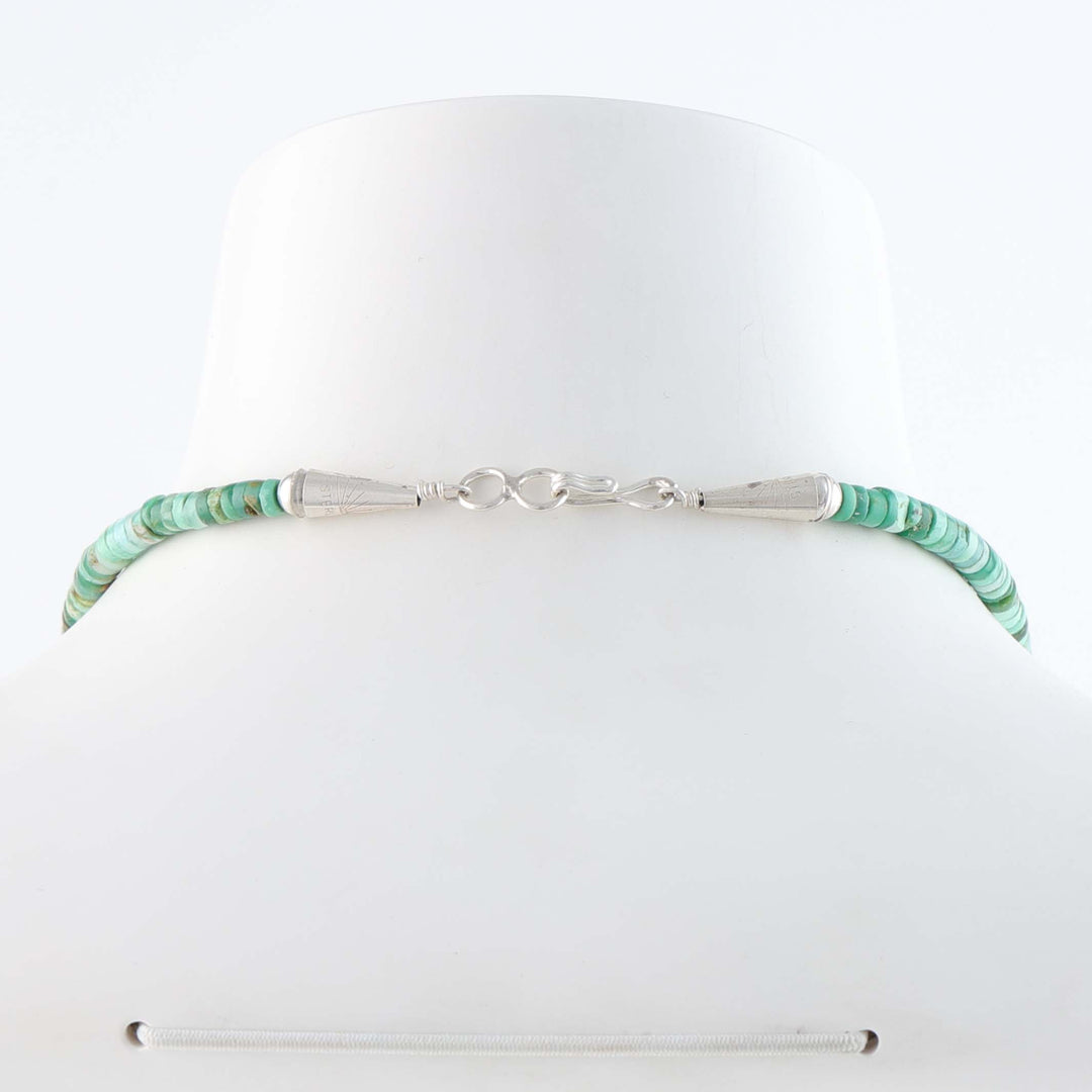 Santo Domingo Broken Arrow Turquoise Necklace