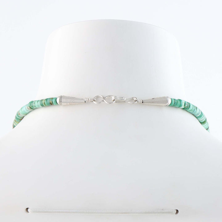 Santo Domingo Broken Arrow Turquoise Necklace