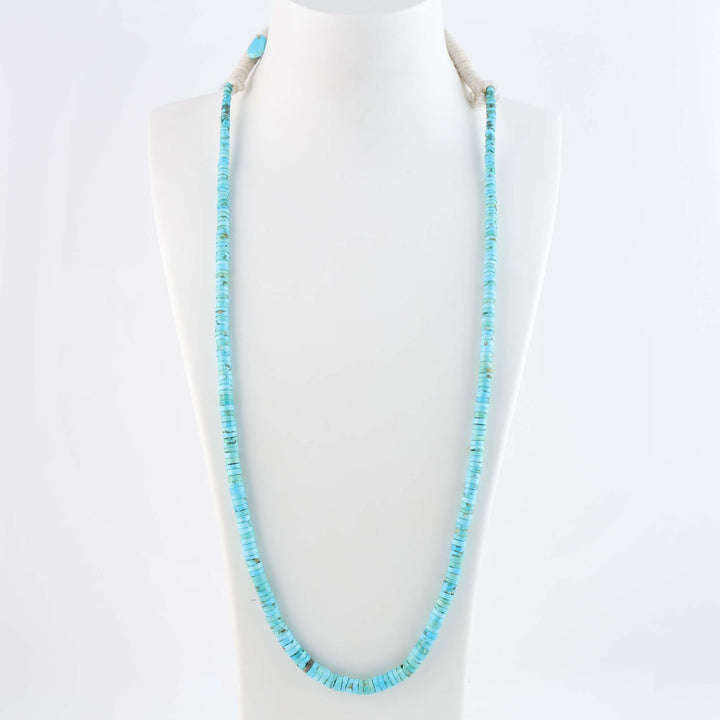 Santo Domingo Sleeping Beauty Turquoise Necklace