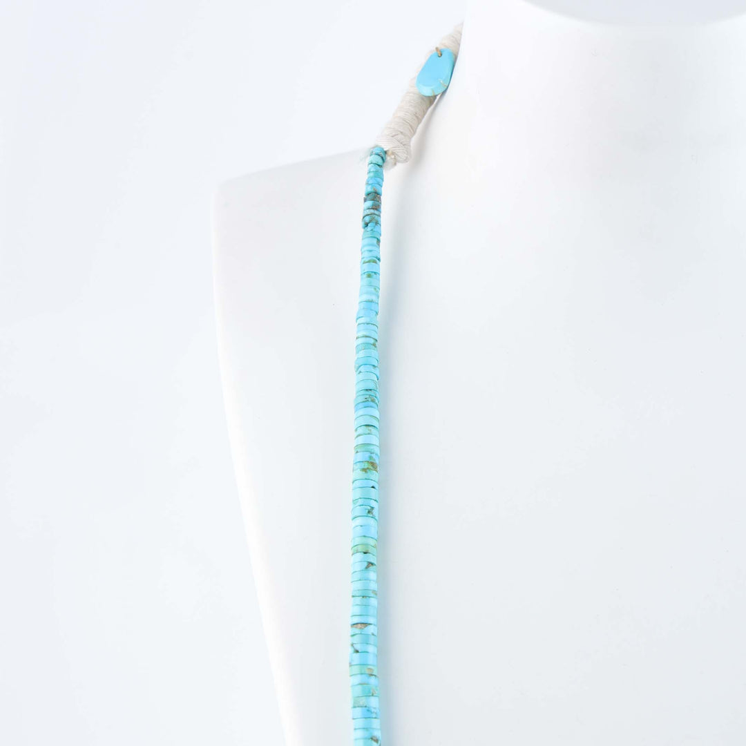 Santo Domingo Sleeping Beauty Turquoise Necklace