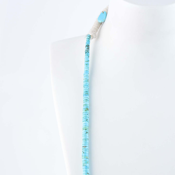Santo Domingo Sleeping Beauty Turquoise Necklace