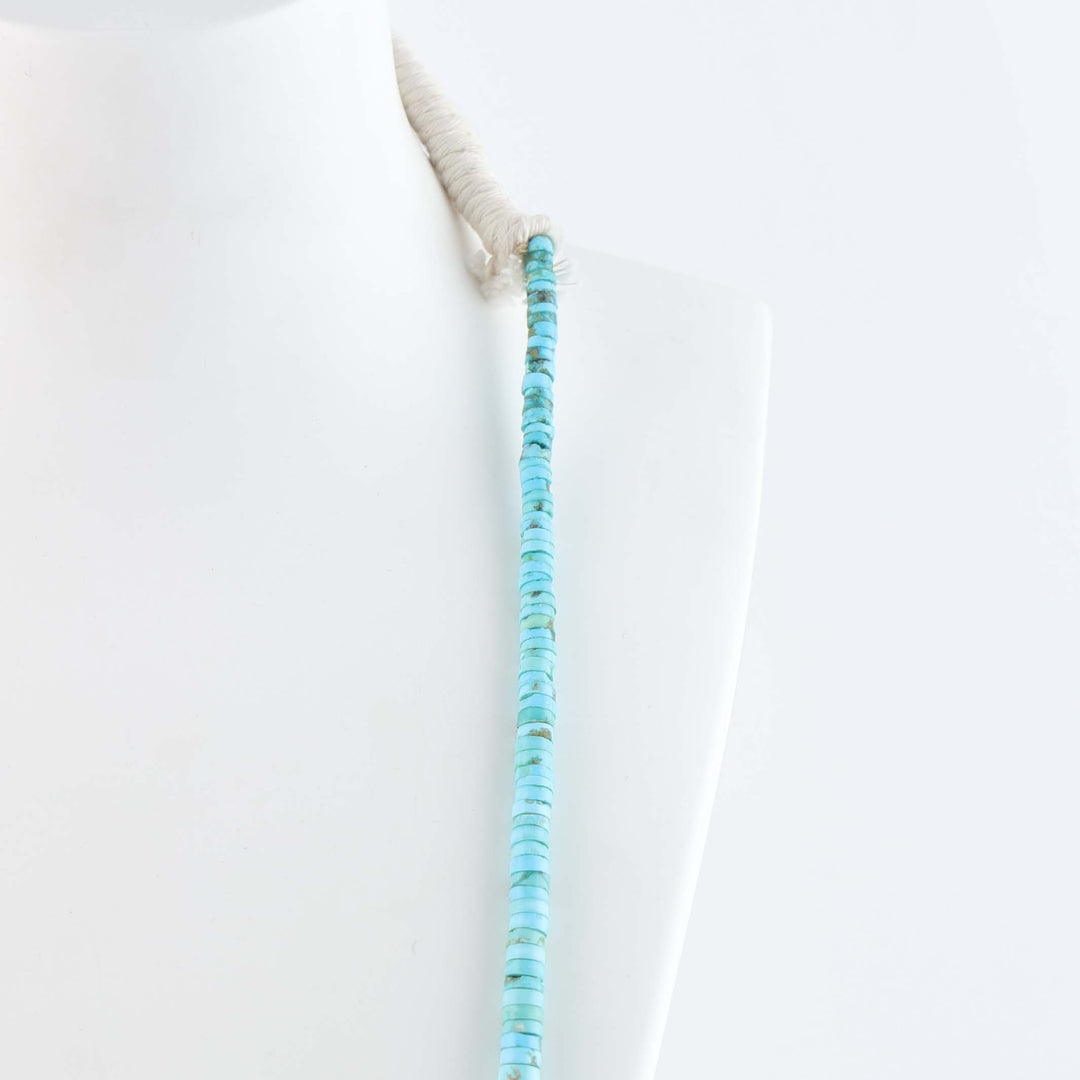 Santo Domingo Sleeping Beauty Turquoise Necklace