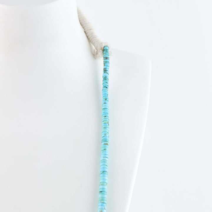 Santo Domingo Sleeping Beauty Turquoise Necklace