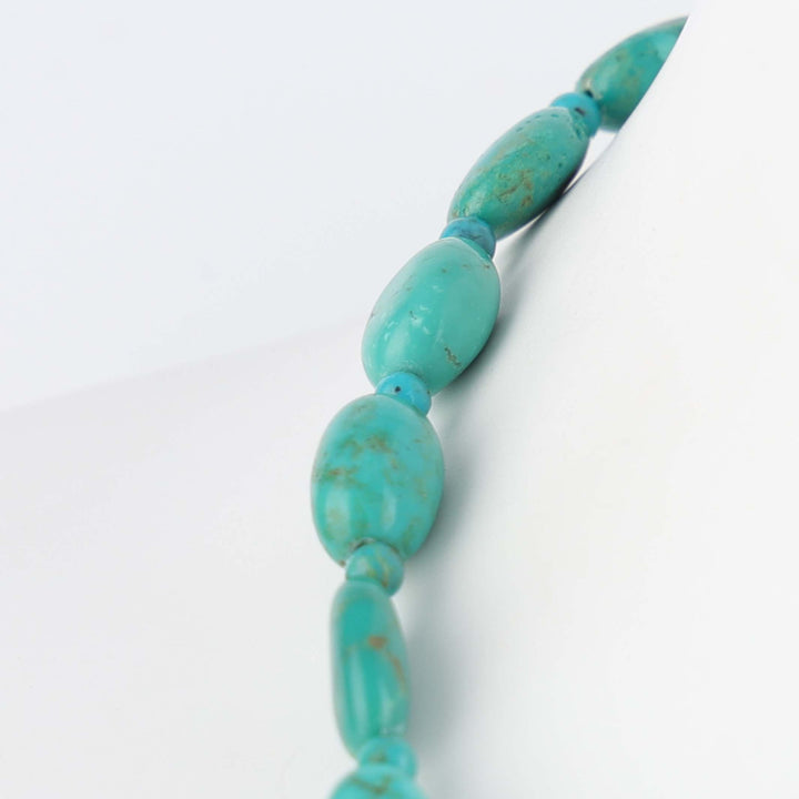 Navajo Kingman Turquoise Nugget Necklace