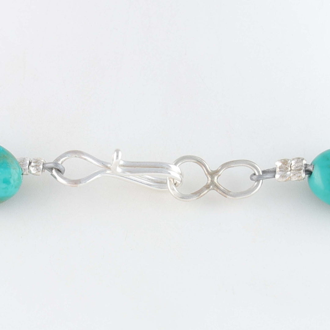 Navajo Kingman Turquoise Nugget Necklace