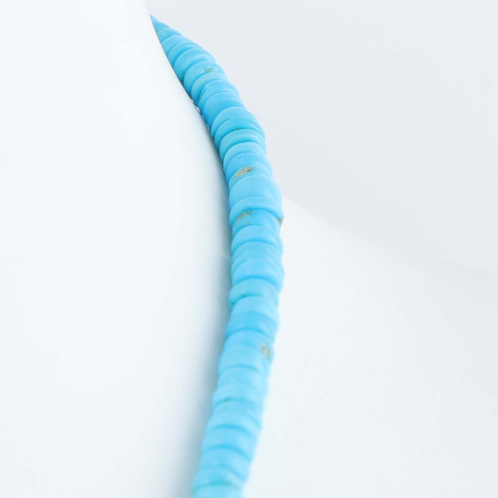 Sleeping Beauty Turquoise Necklace with Naja