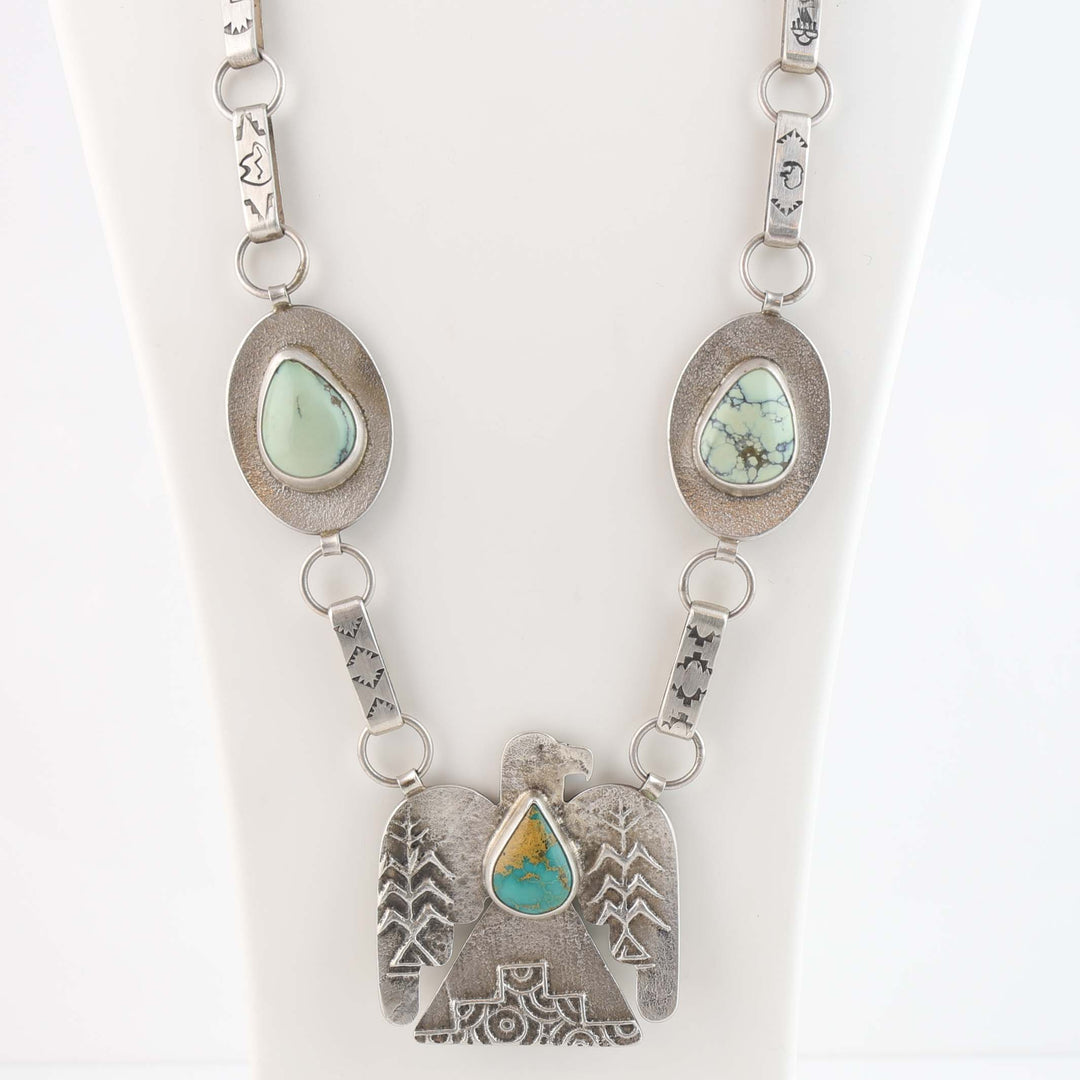 Santo Domingo Reversible Thunderbird Necklace