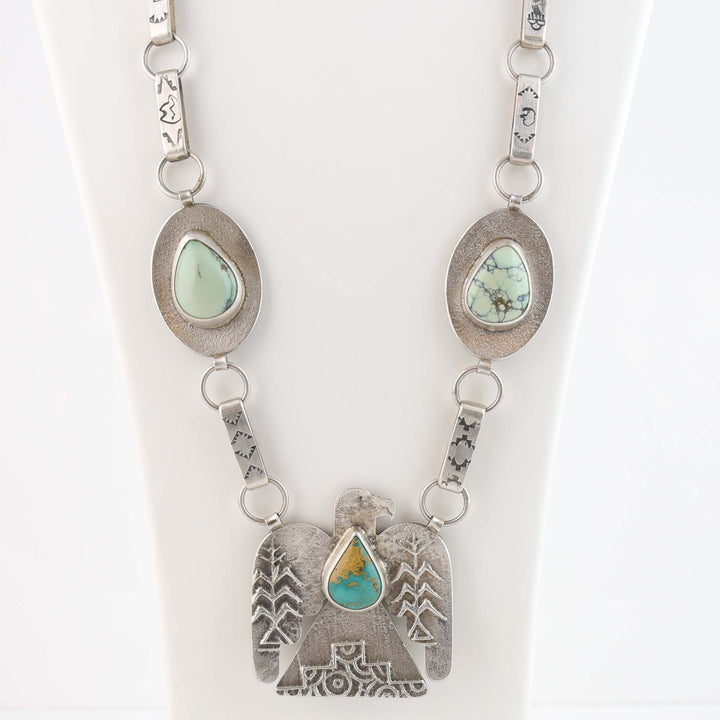 Santo Domingo Reversible Thunderbird Necklace