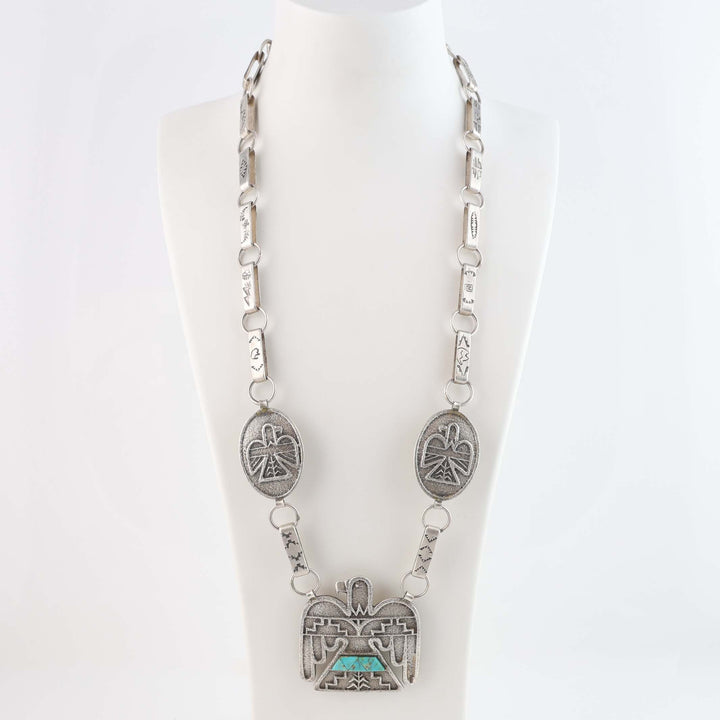 Santo Domingo Reversible Thunderbird Necklace