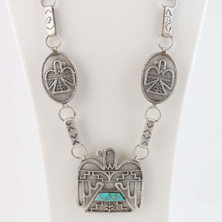 Santo Domingo Reversible Thunderbird Necklace