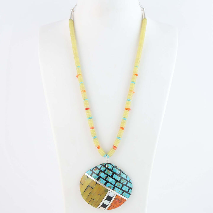 Santo Domingo Inlaid Shell Necklace