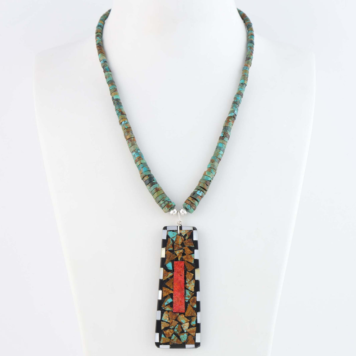 Cliff Dwelling Window Necklace by Warren Nieto