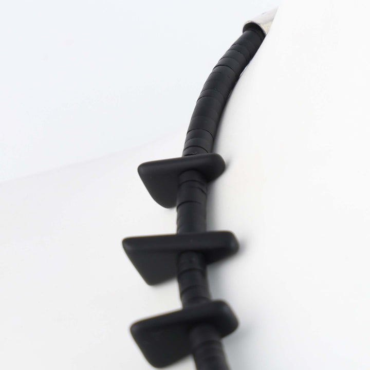 Navajo Jet Tab Necklace