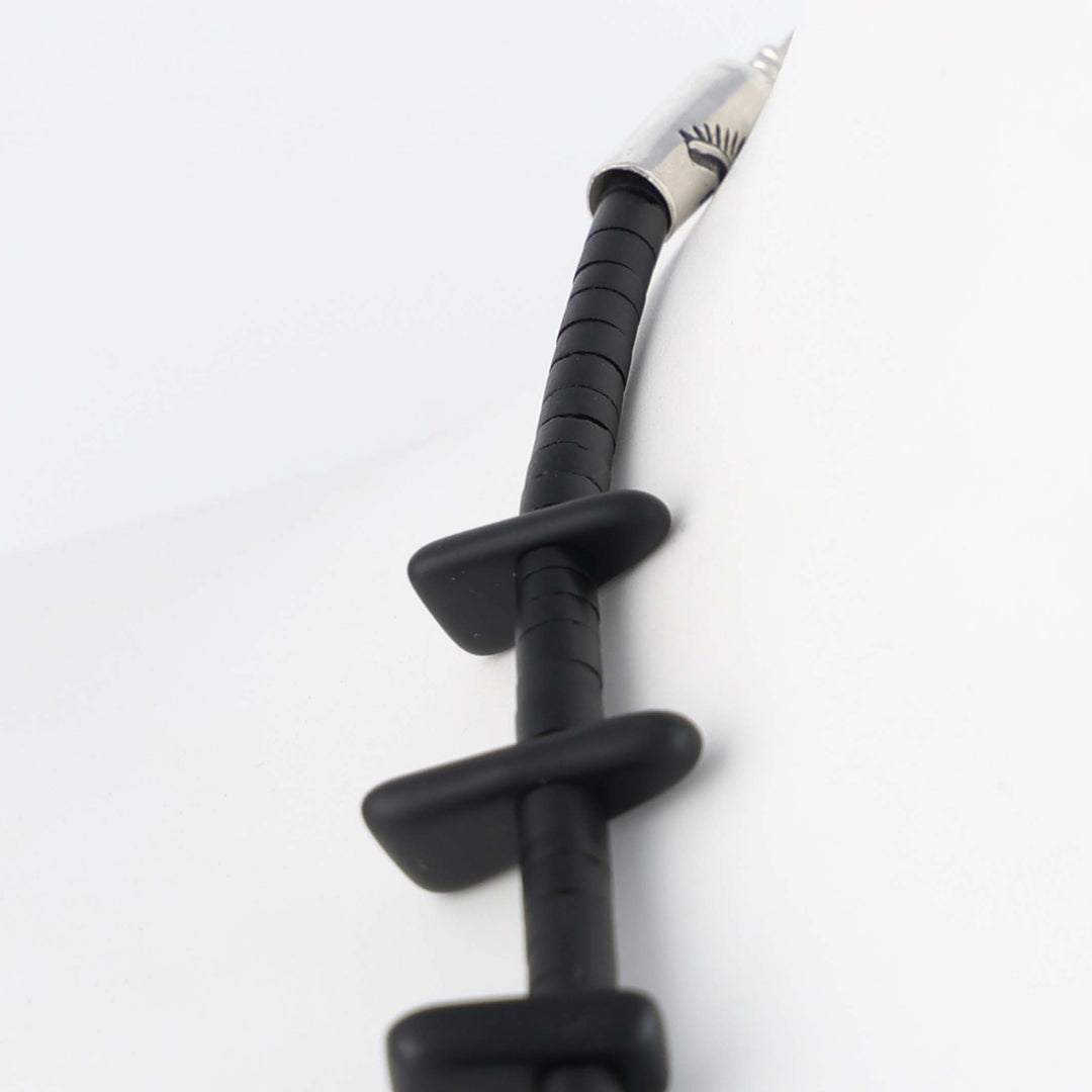 Navajo Jet Tab Necklace
