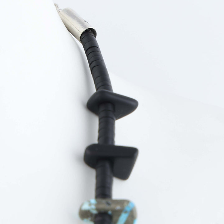 Navajo Jet Tab Necklace