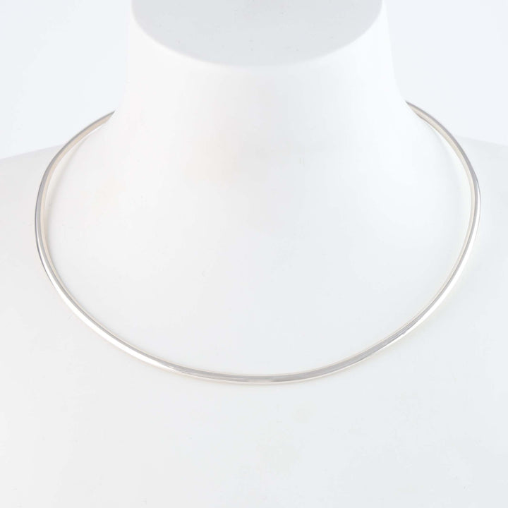 Navajo Silver Collar Necklace
