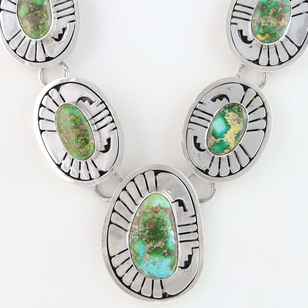 Navajo Sonoran Gold Turquoise Necklace