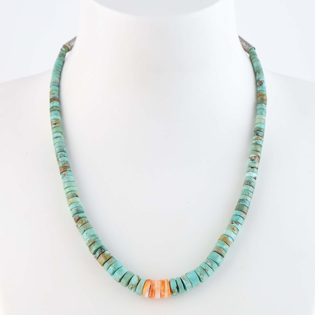 Hopi Blue Elephant Turquoise Necklace