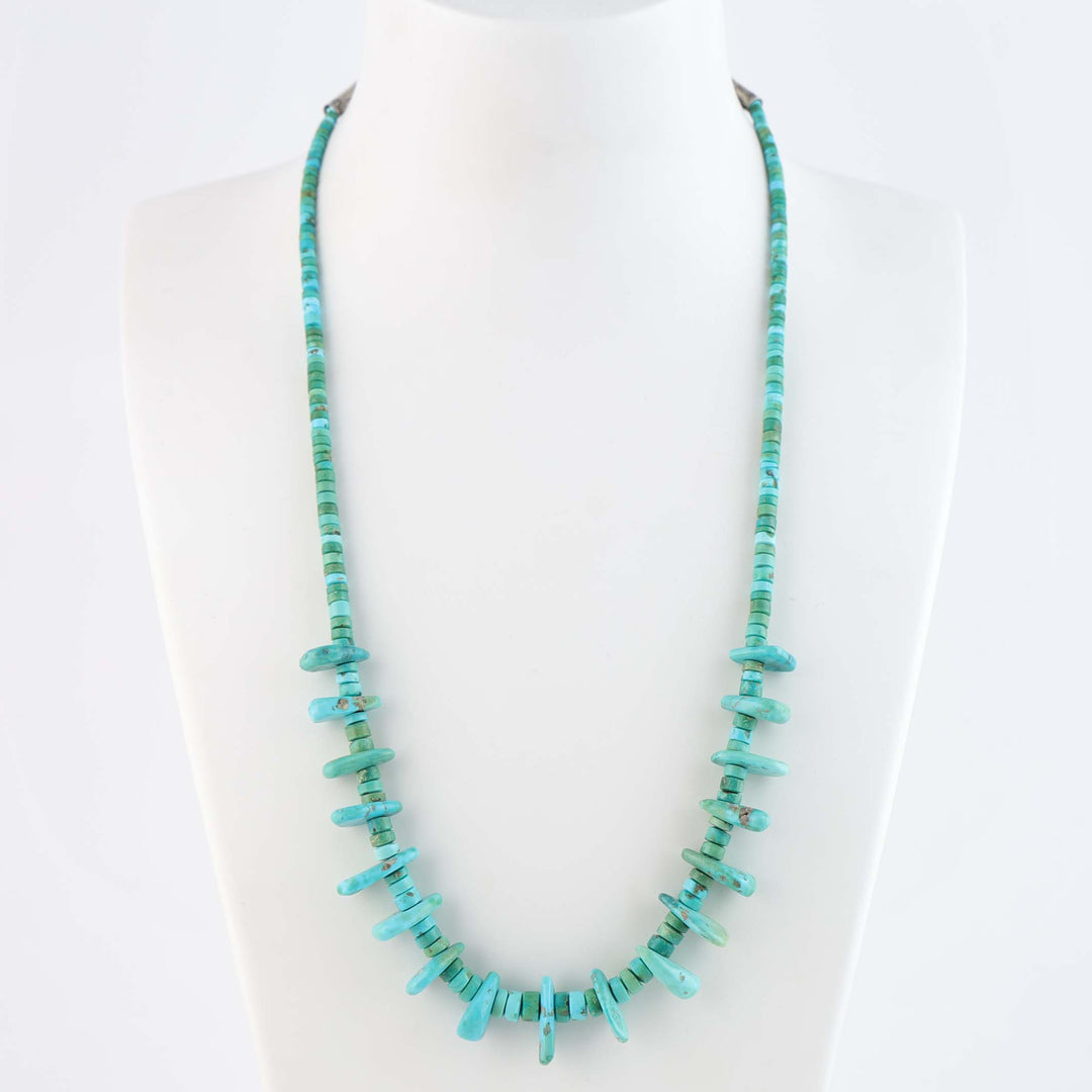Hopi Fox Turquoise Necklace