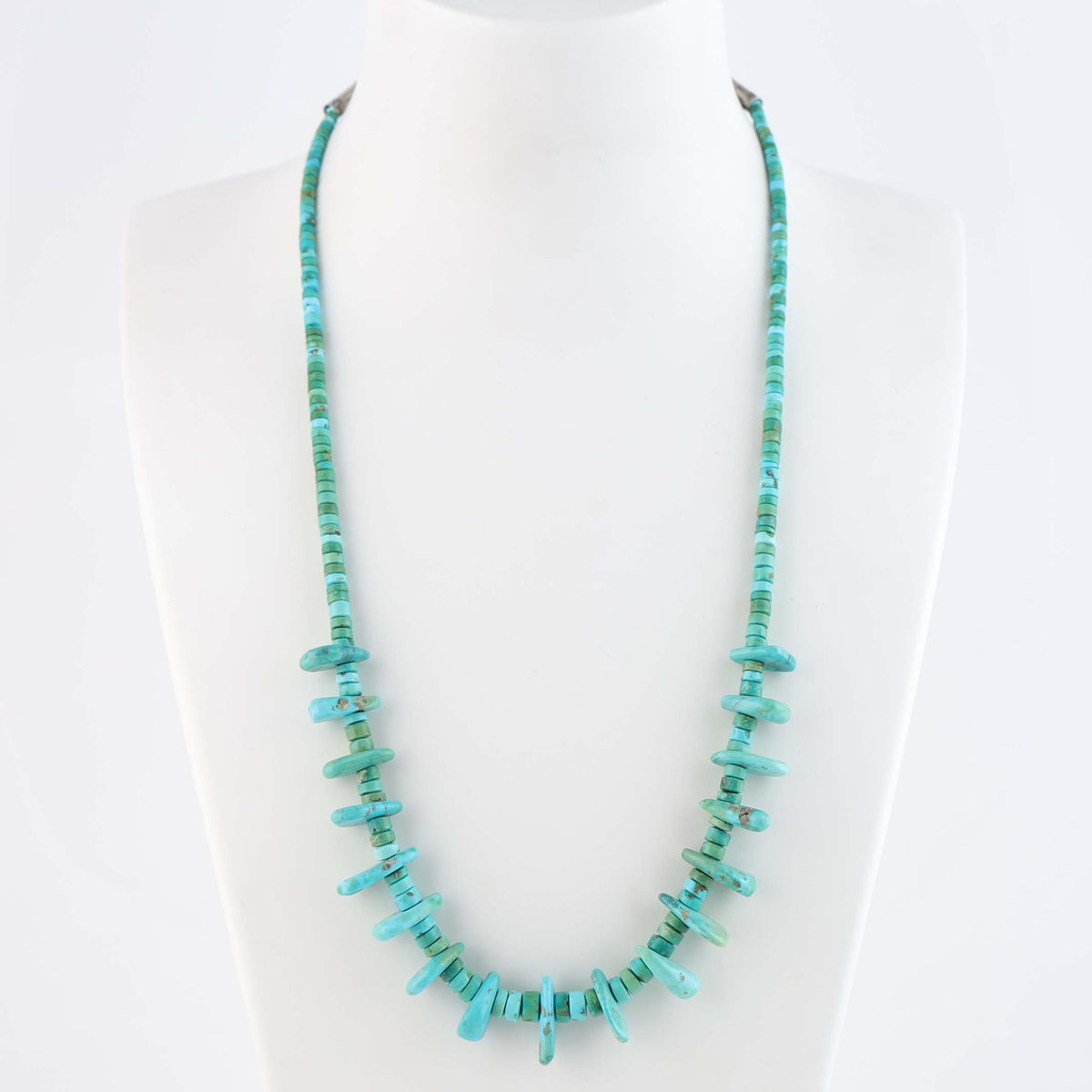 Hopi Fox Turquoise Necklace by Piki Wadsworth
