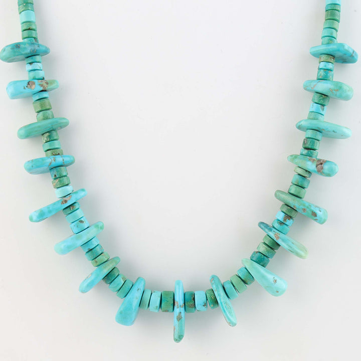 Hopi Fox Turquoise Necklace