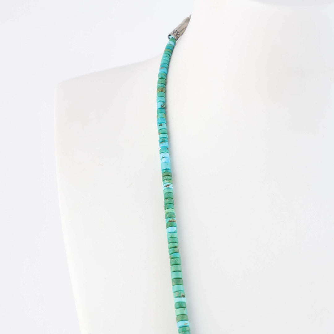 Hopi Fox Turquoise Necklace