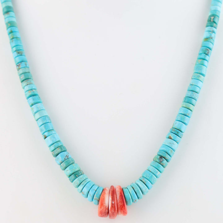 Hopi Fox Turquoise Necklace