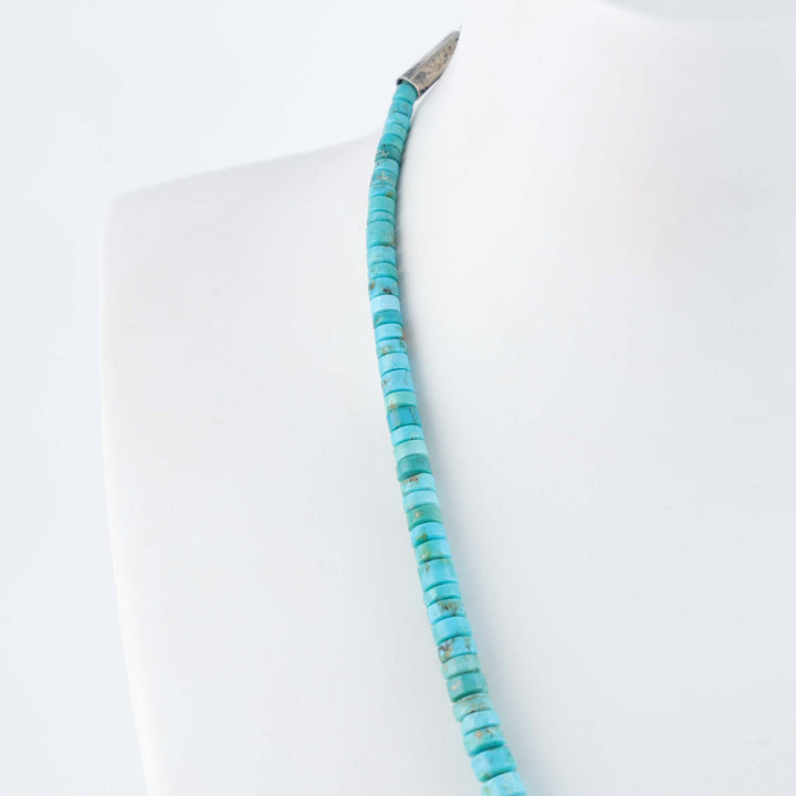 Hopi Fox Turquoise Necklace