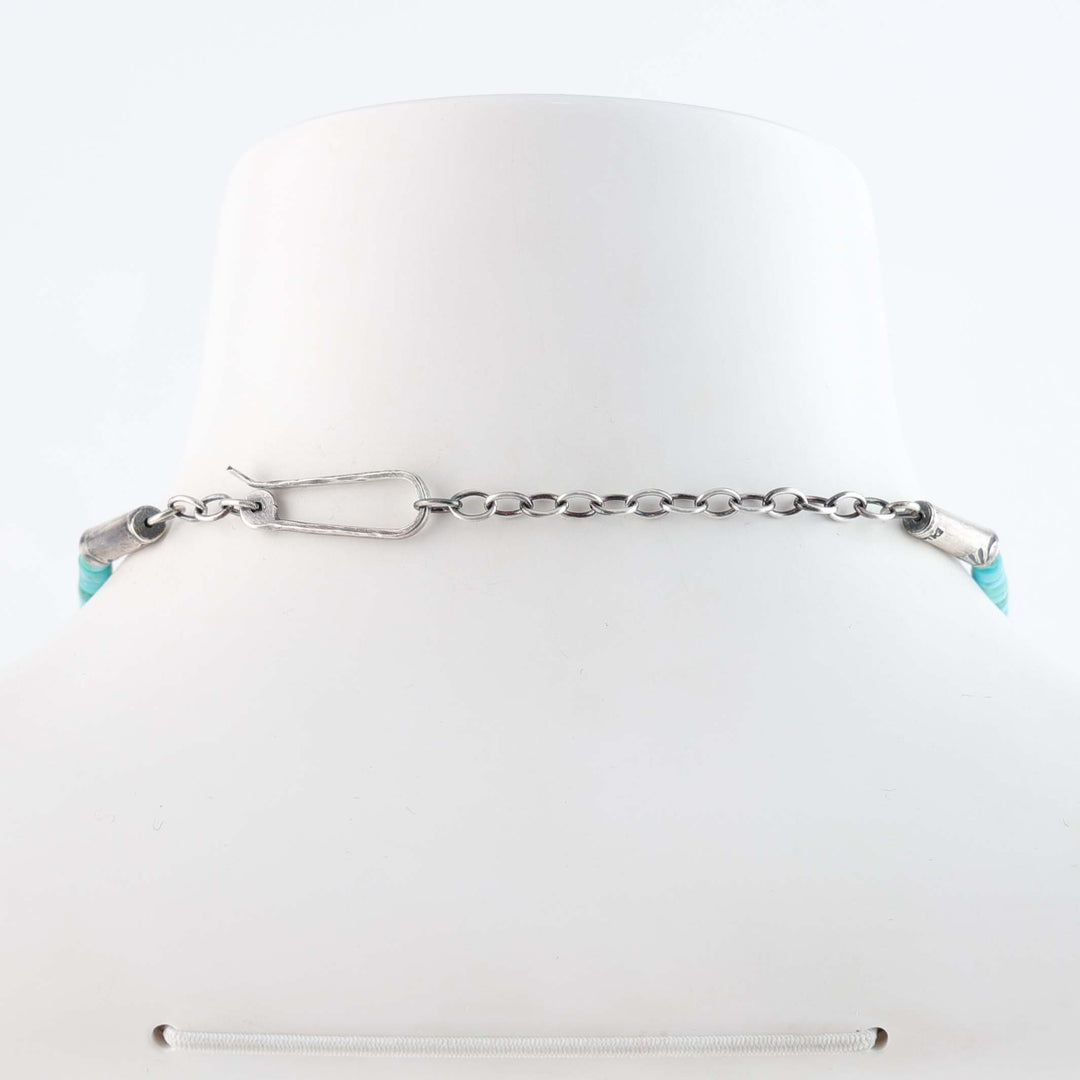 Hopi Fox Turquoise Necklace