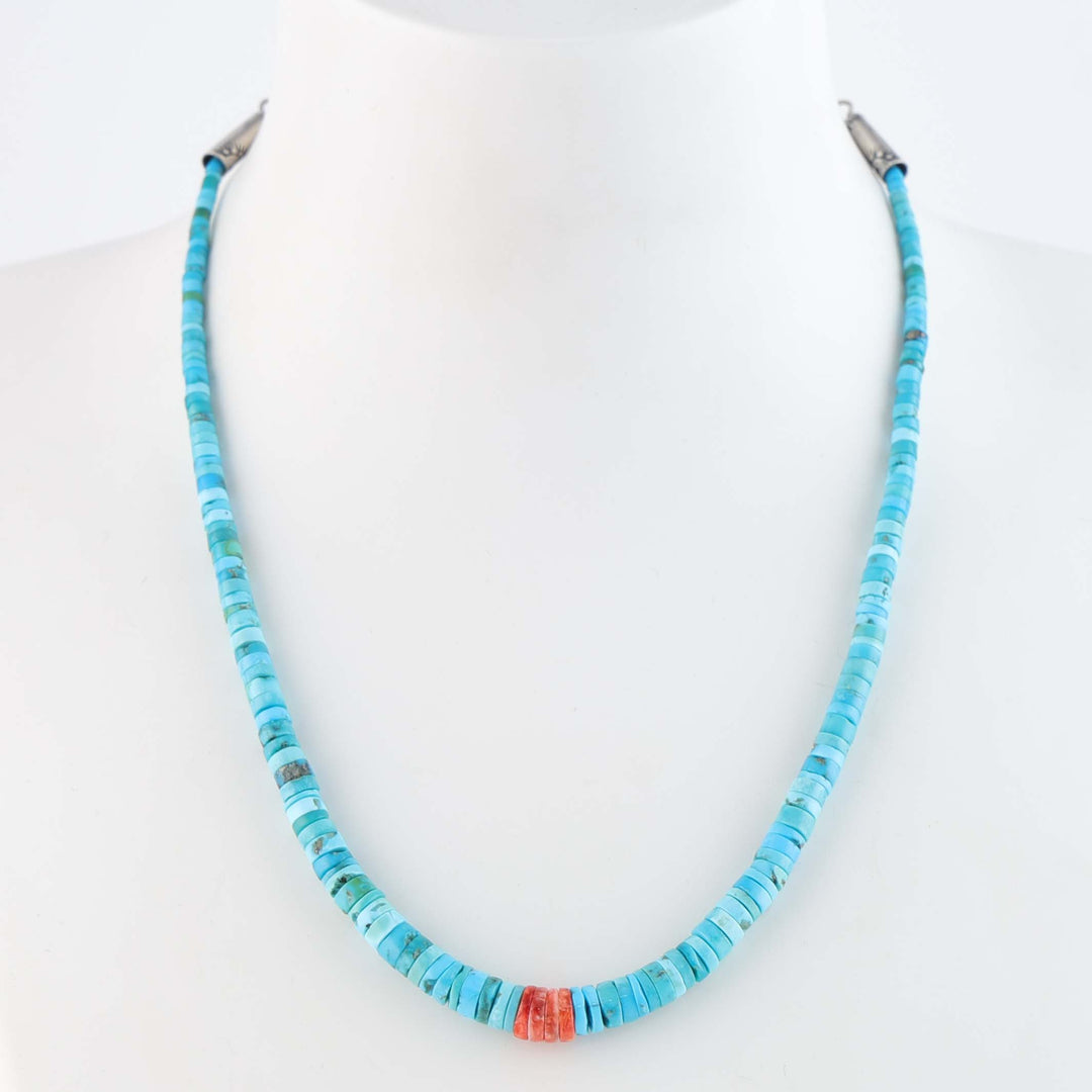 Hopi Sleeping Beauty Turquoise Necklace