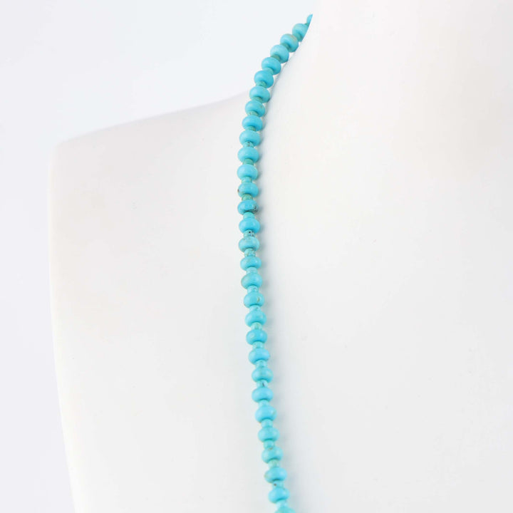 Navajo Sleeping Beauty Turquoise Necklace