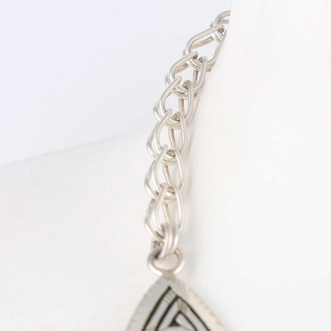 Royston Turquoise and Overlay Necklace