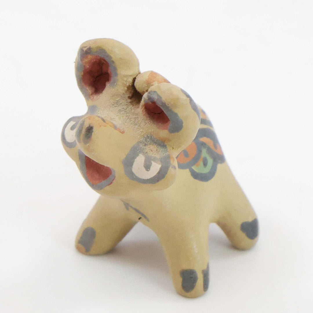 Miniature Pottery Donkey