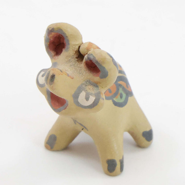 Miniature Pottery Donkey