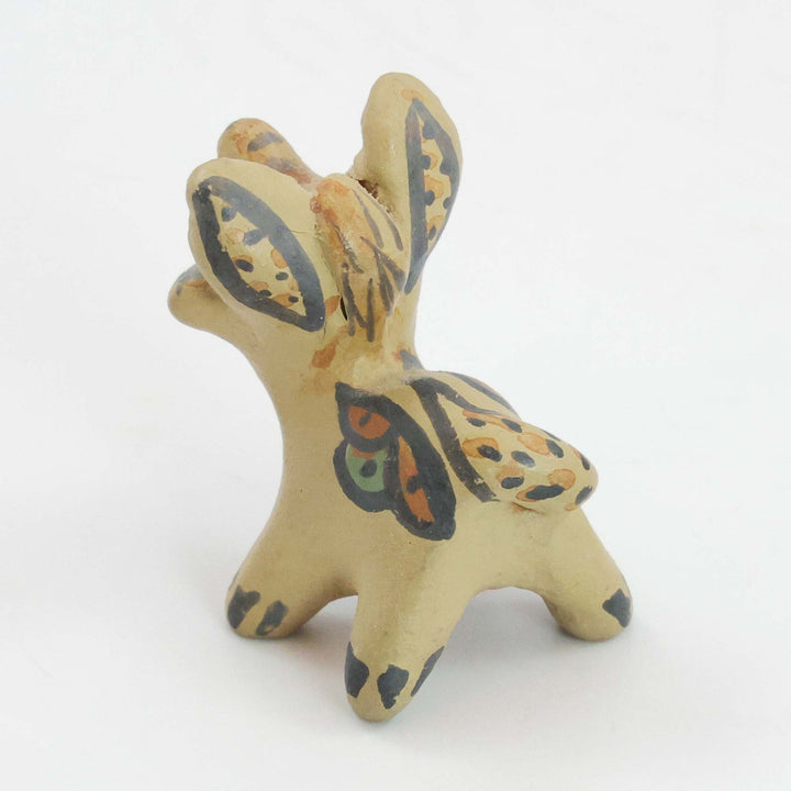 Miniature Pottery Donkey