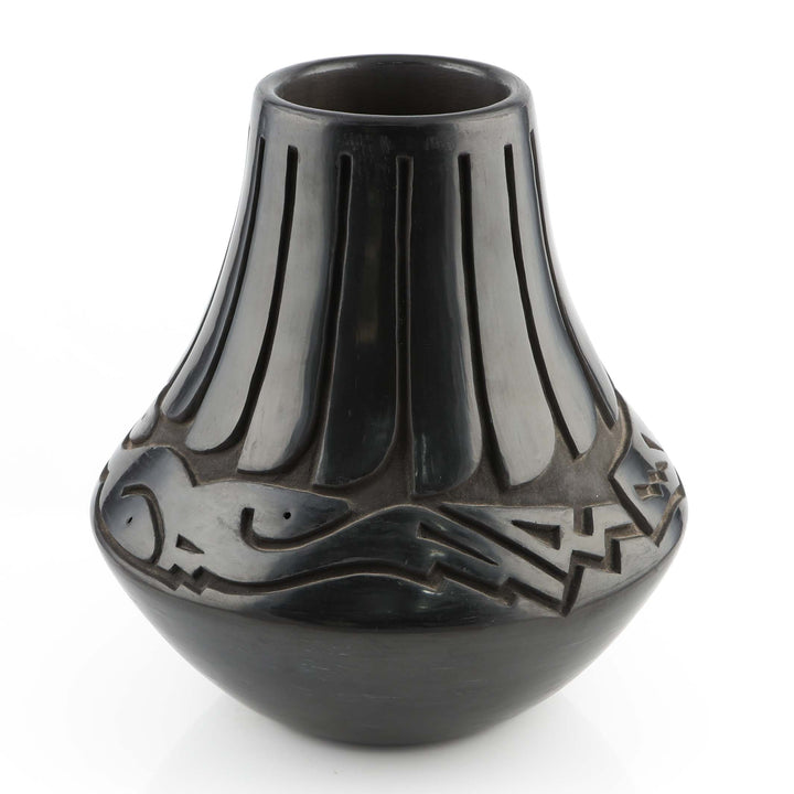Santa Clara Feather Jar