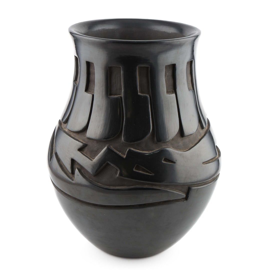 Santa Clara Feather Jar