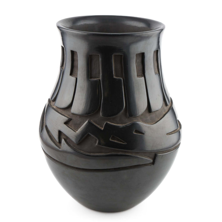 Santa Clara Feather Jar