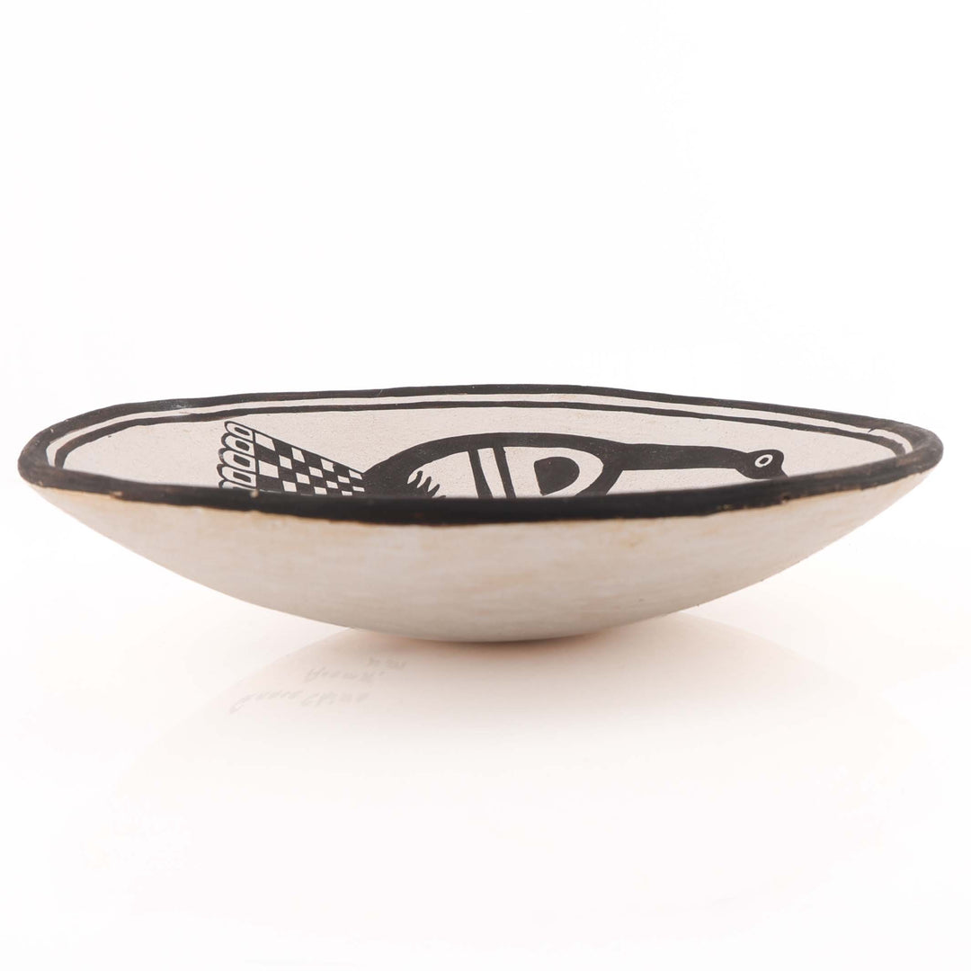1970s Acoma Fish and Bird Plate