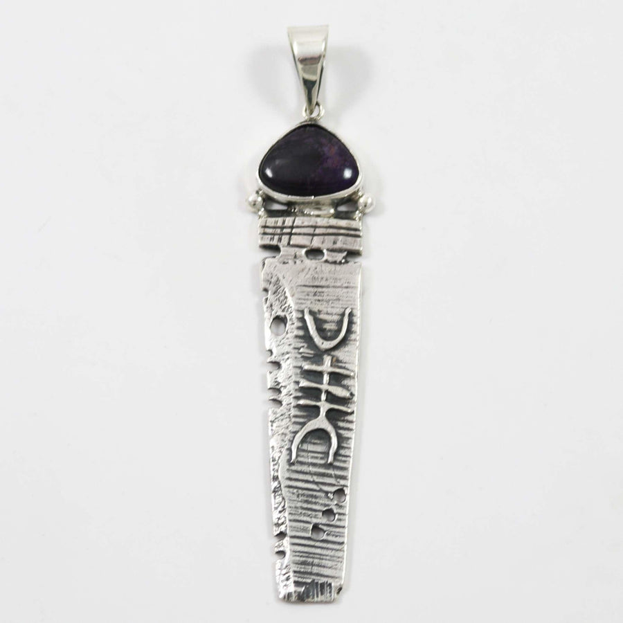 Sugilite Pendant by Noah Pfeffer - Garland's