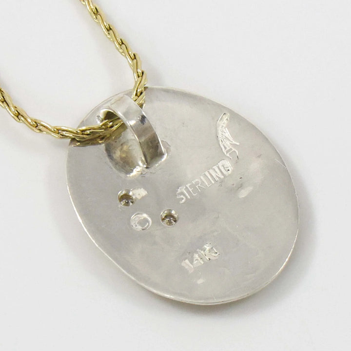 Starblower Pendant with Diamonds
