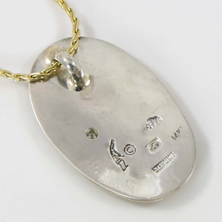 Starblower Pendant with Diamond
