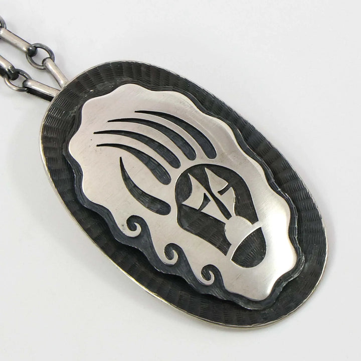 1980s Bear Paw Pendant