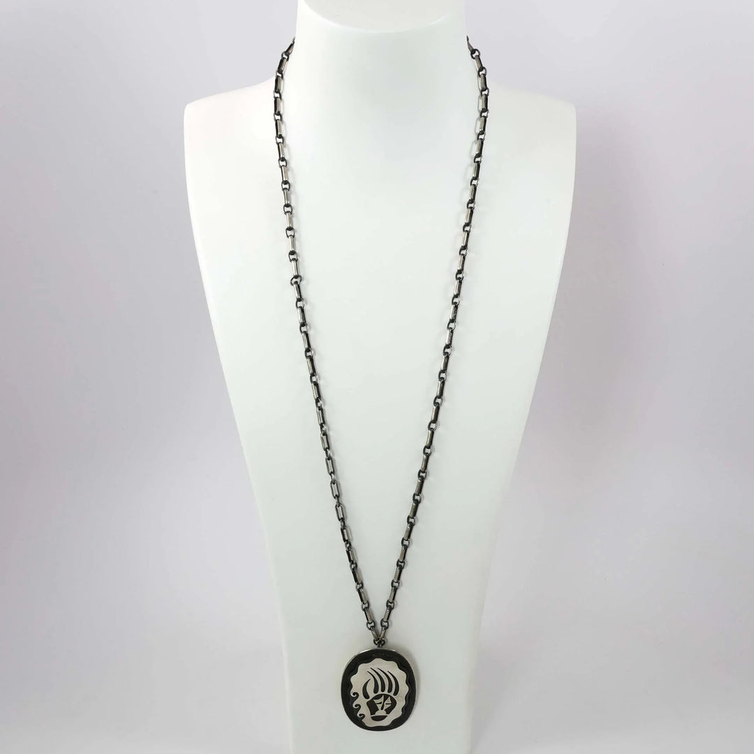 1980s Bear Paw Pendant
