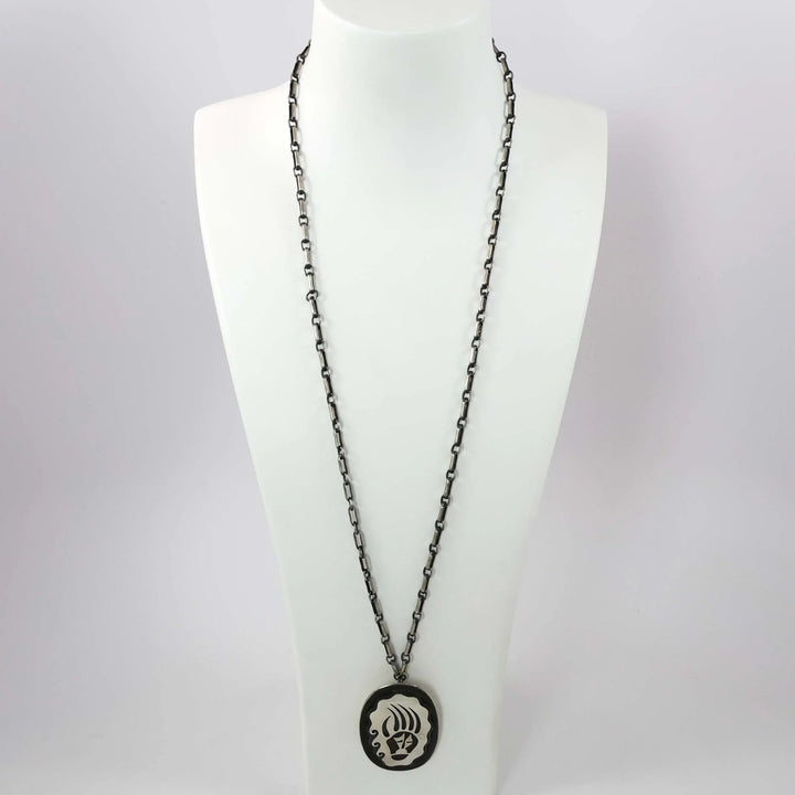 1980s Bear Paw Pendant