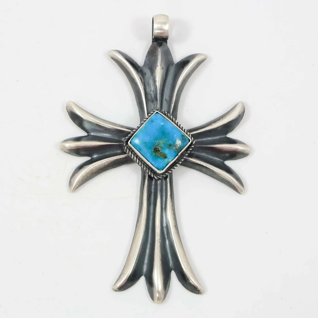 Turquoise Cross Pendant