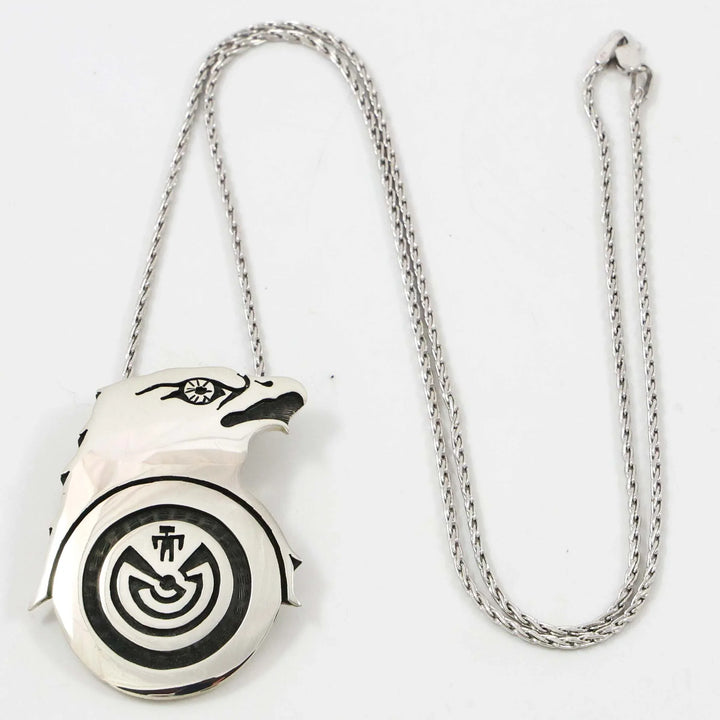 Eagle and Man-in-the-Maze Pendant