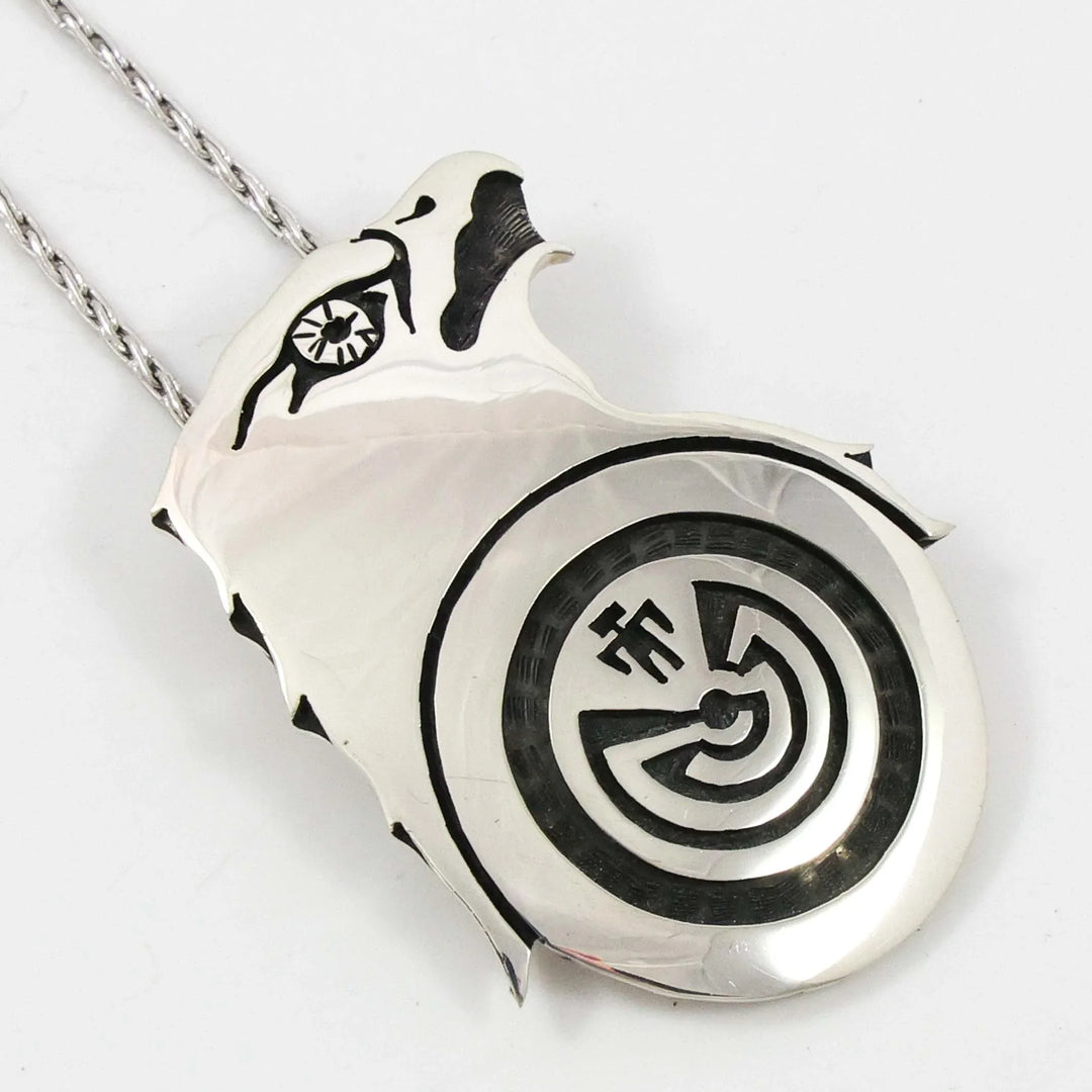 Eagle and Man-in-the-Maze Pendant