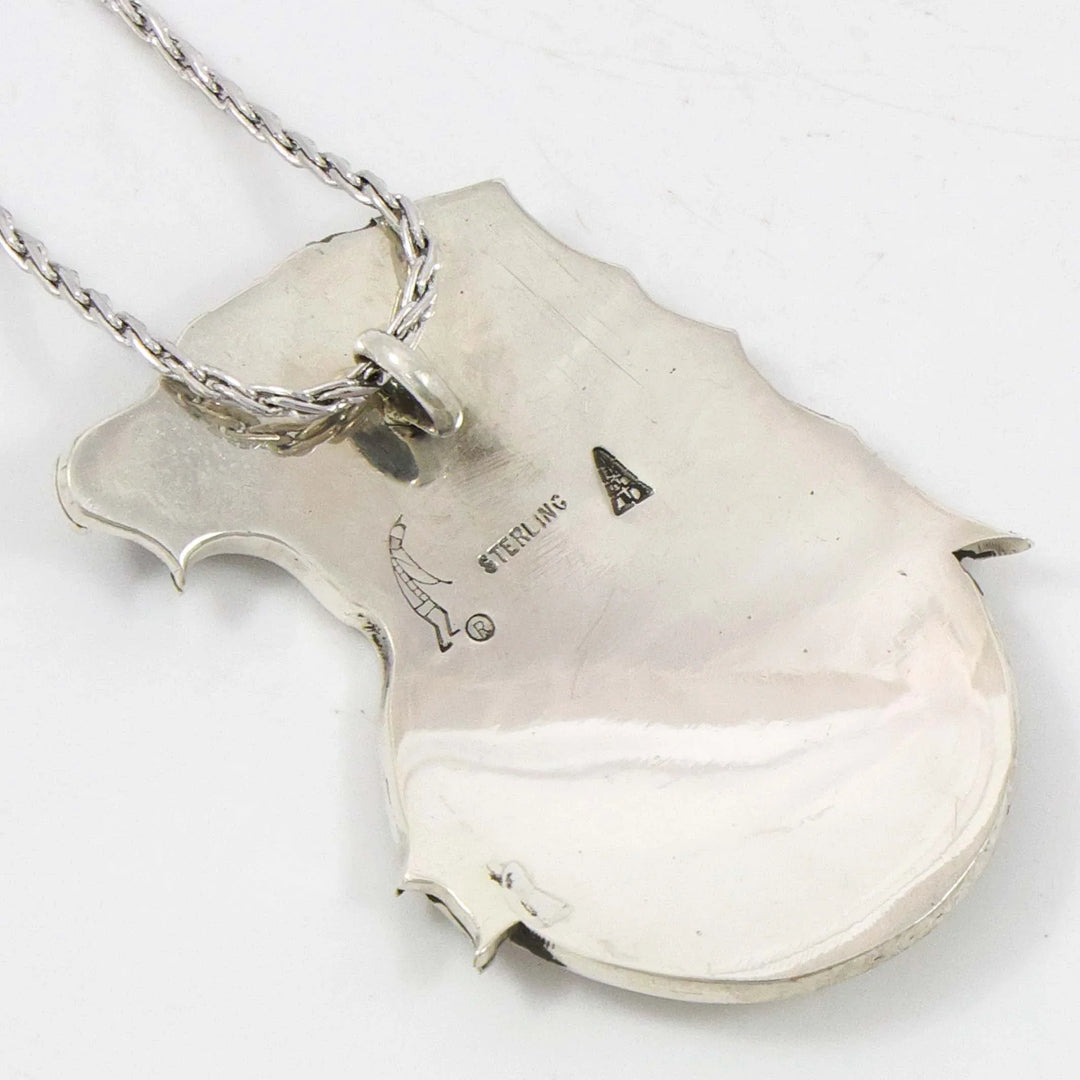 Eagle and Man-in-the-Maze Pendant