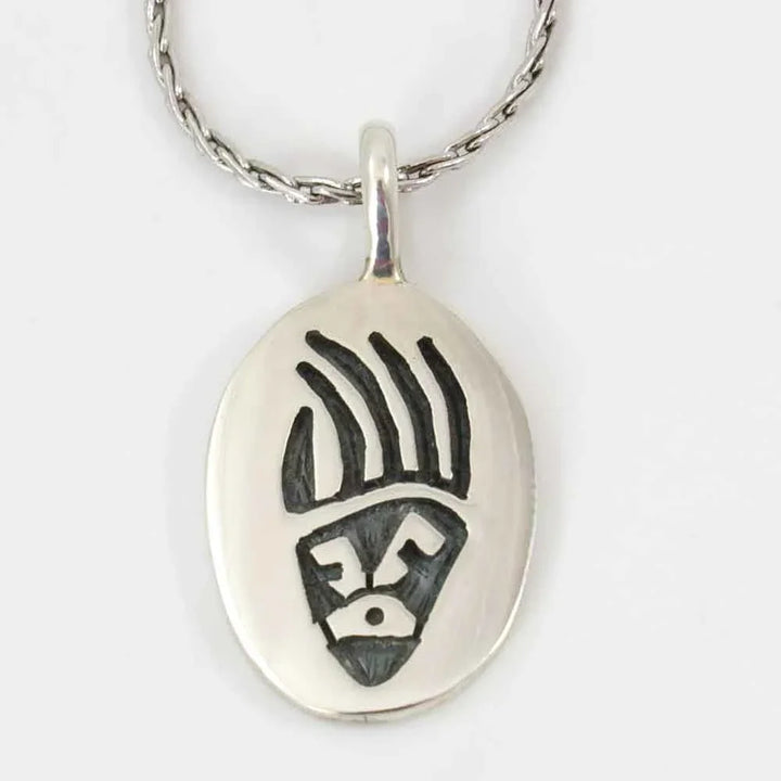 Hopi Bear Paw Pendant